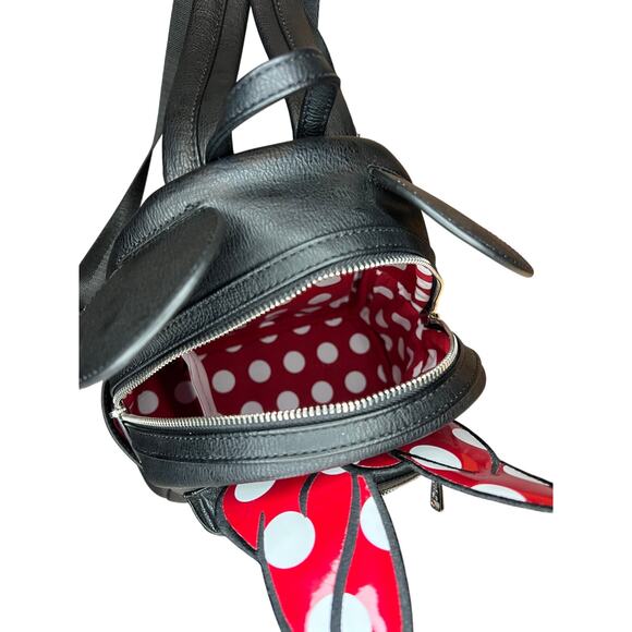 Loungefly Minnie Mouse Mini Backpack - Picture 4 of 5